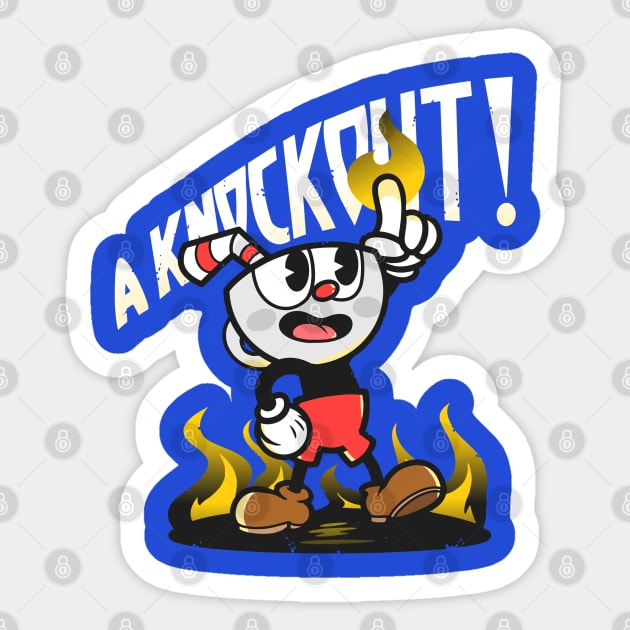 It's A Knockout! Sticker by YukiGoomba